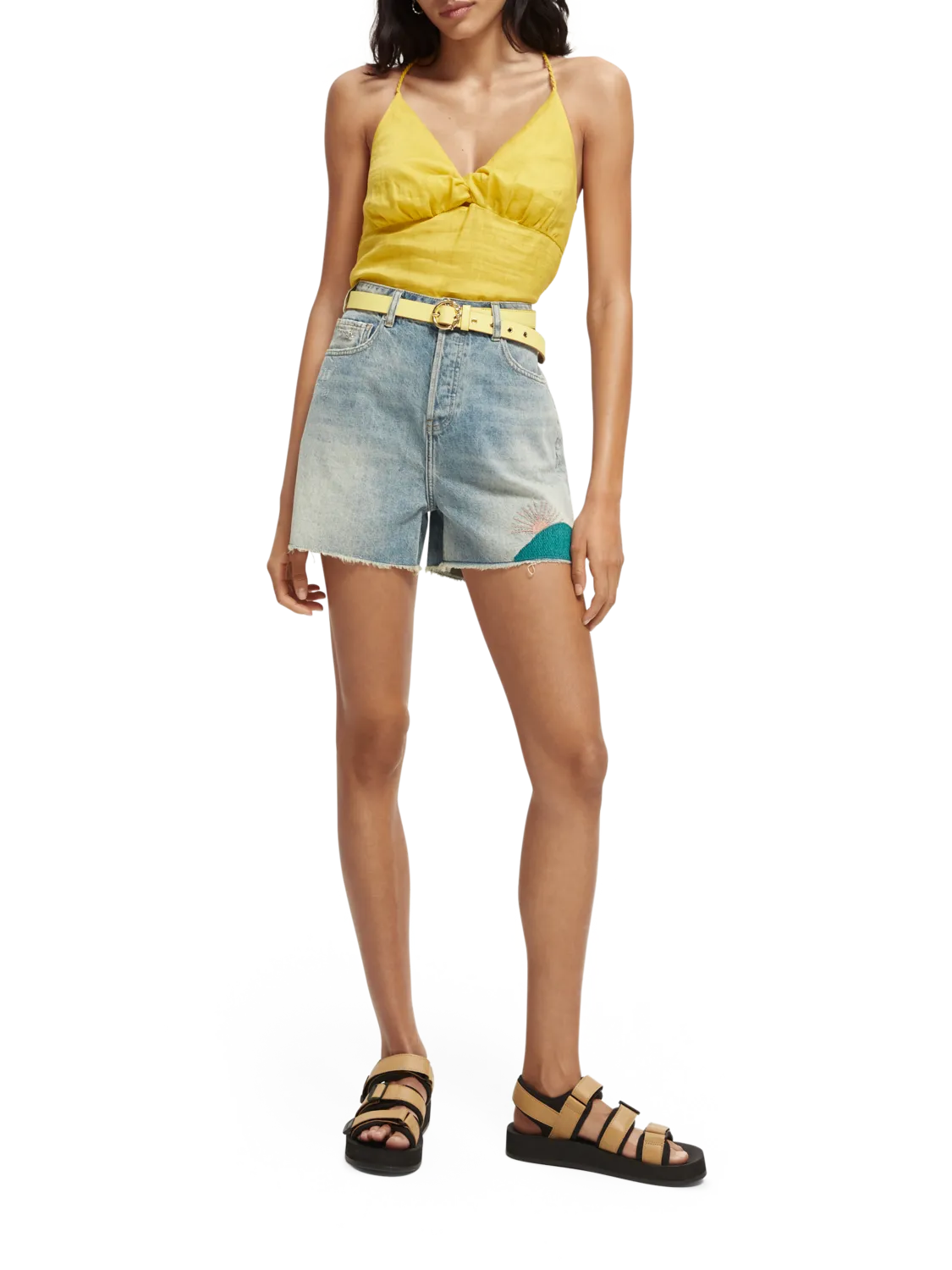 Abel Macias The Coast Denim Short
