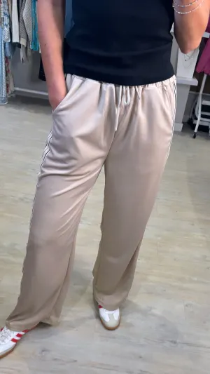 Betsy wide leg track pant