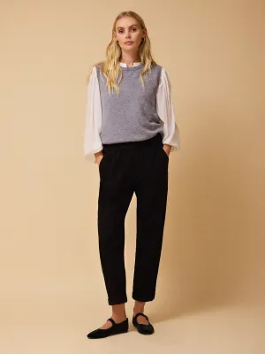 Carrie Cord Jogger - Black