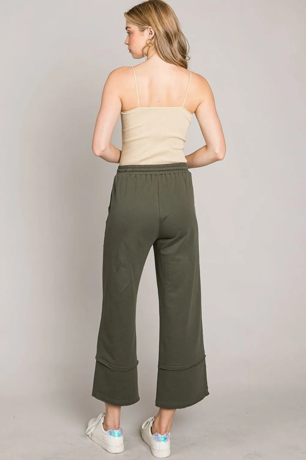 Feeling Good Wide Leg Crop Pant