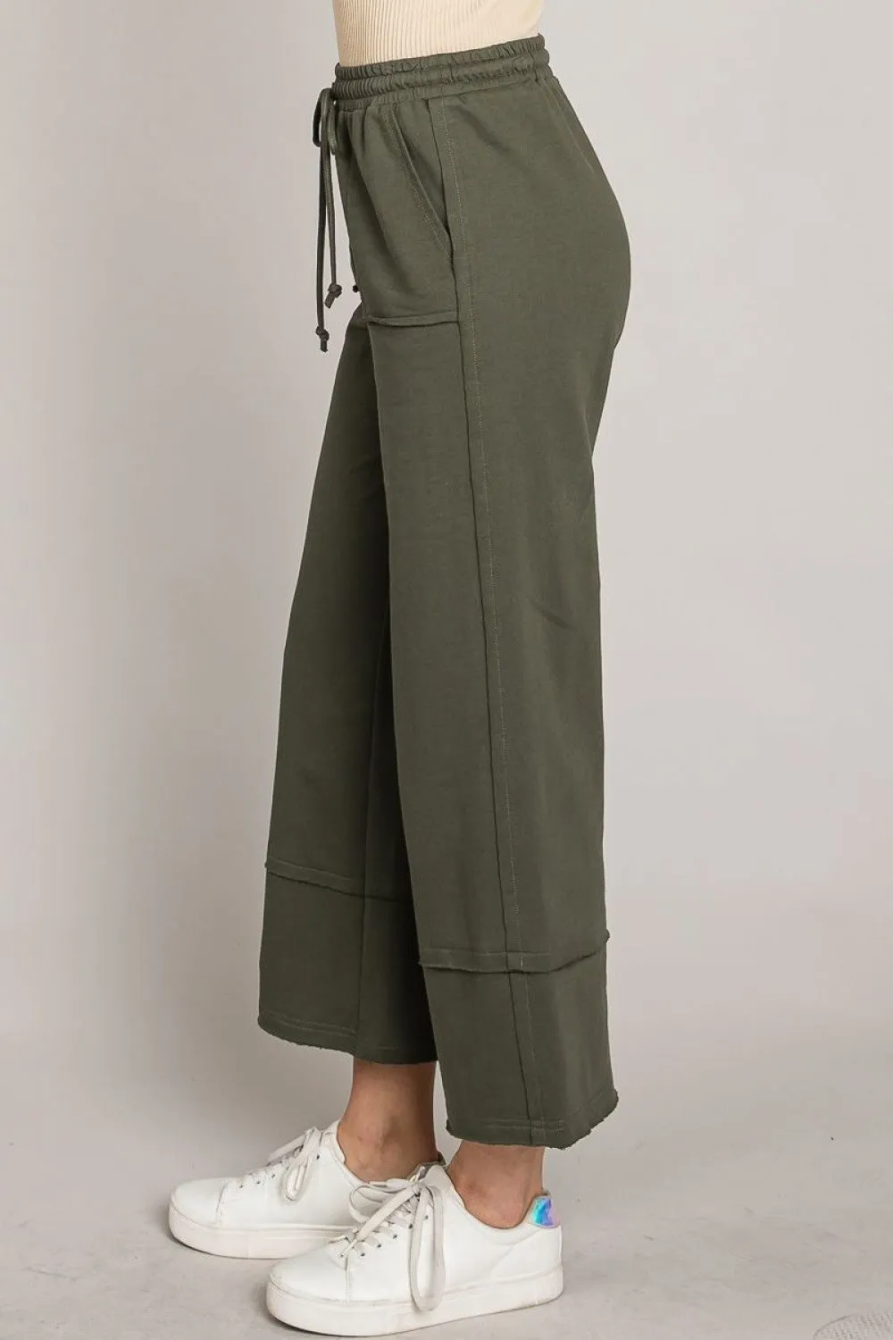 Feeling Good Wide Leg Crop Pant