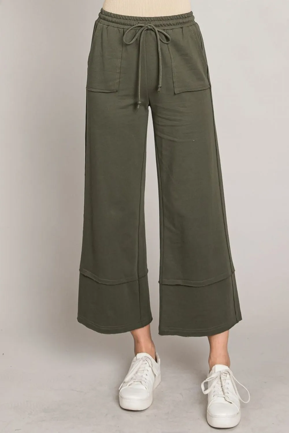 Feeling Good Wide Leg Crop Pant