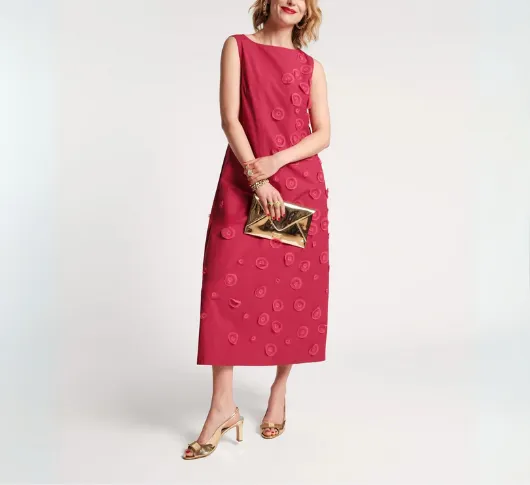 Francis Valentine - Mirabelle Maxi Dress in Fuchsia