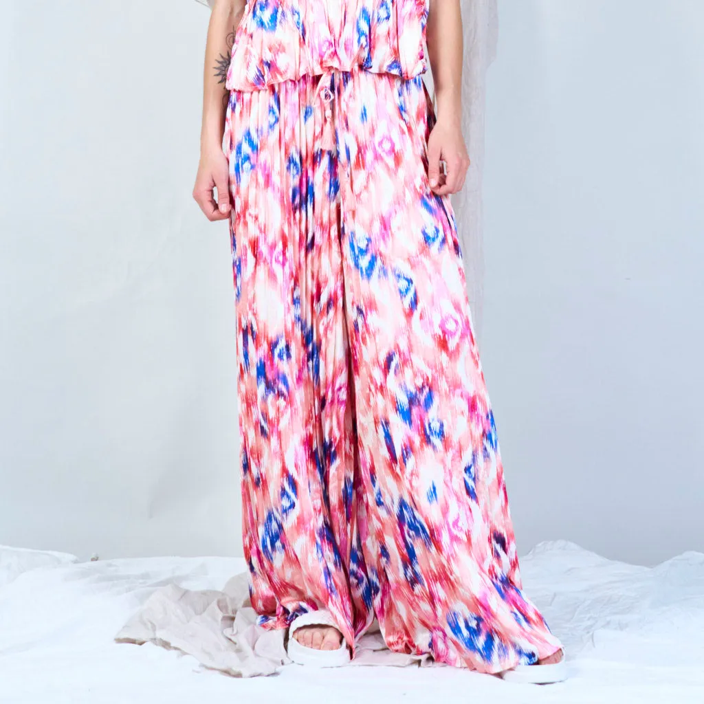 Ikat loose-fitting softy pants