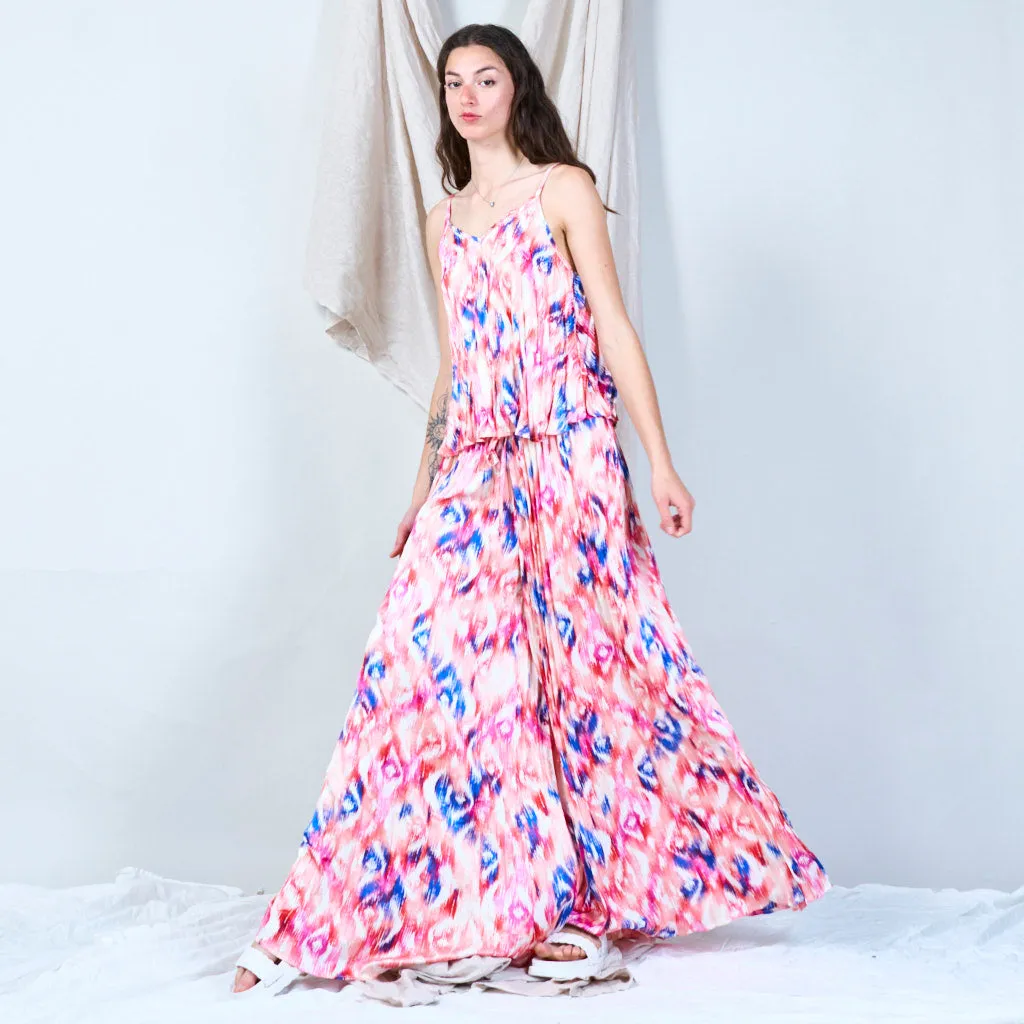 Ikat loose-fitting softy pants