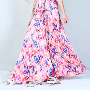 Ikat loose-fitting softy pants