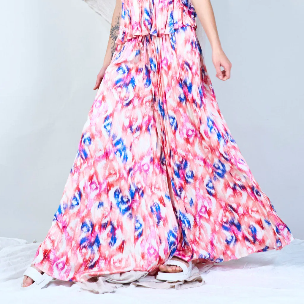 Ikat loose-fitting softy pants