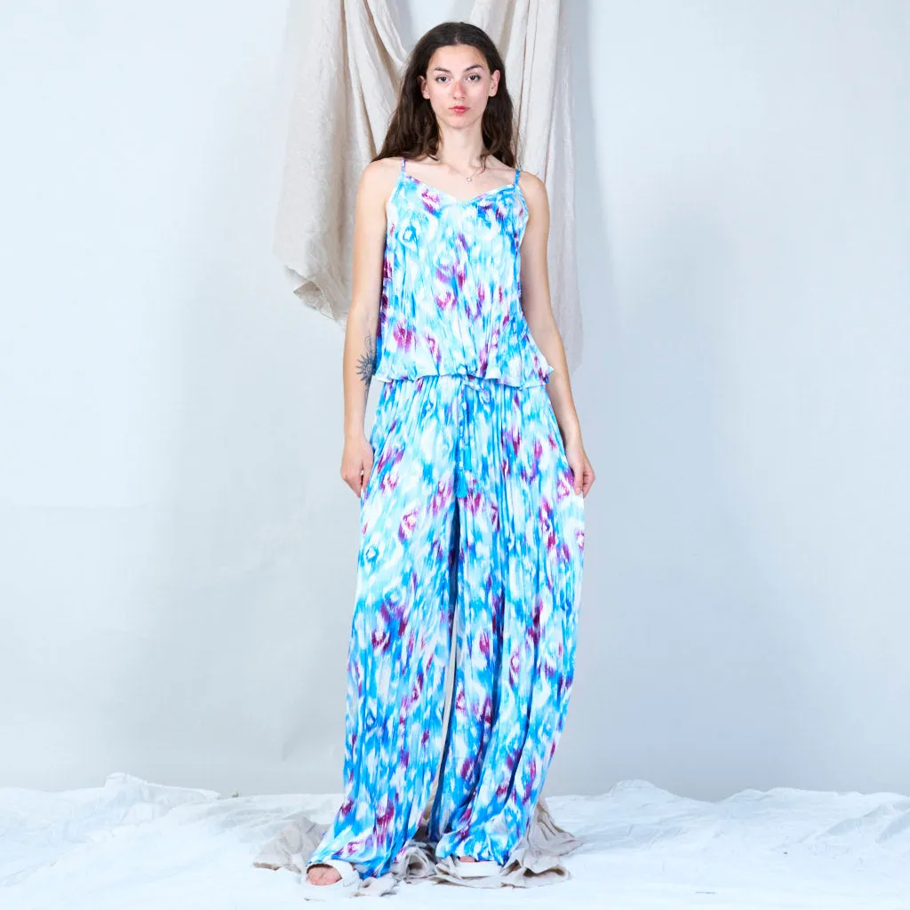 Ikat loose-fitting softy pants