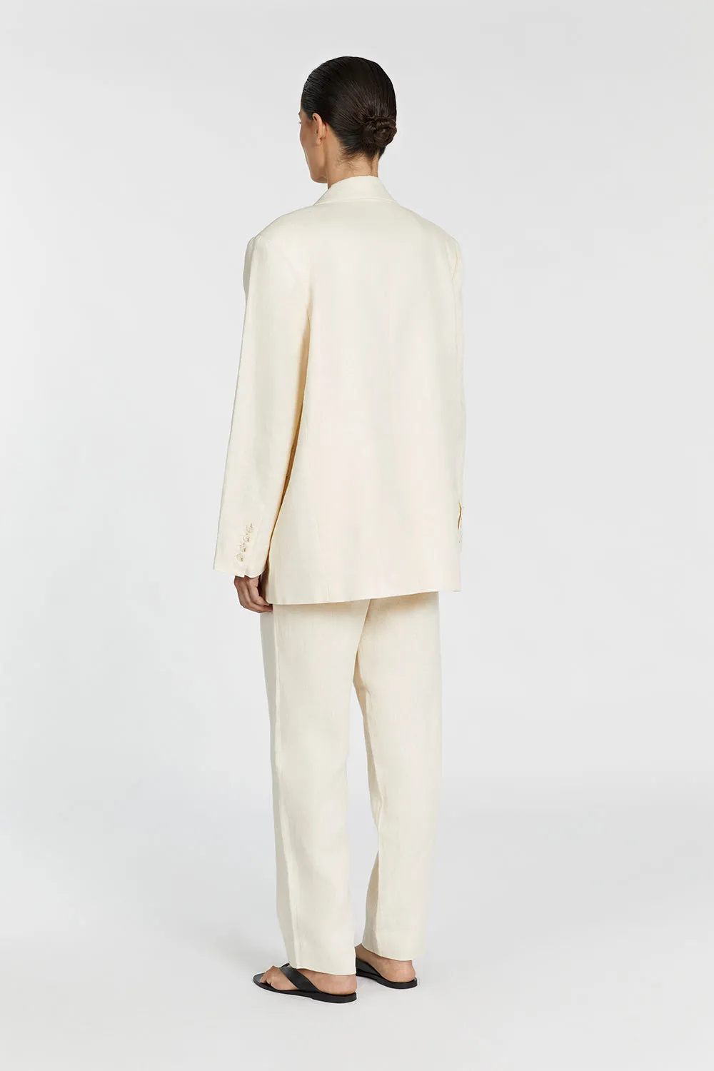INDY BUTTER LINEN PANT