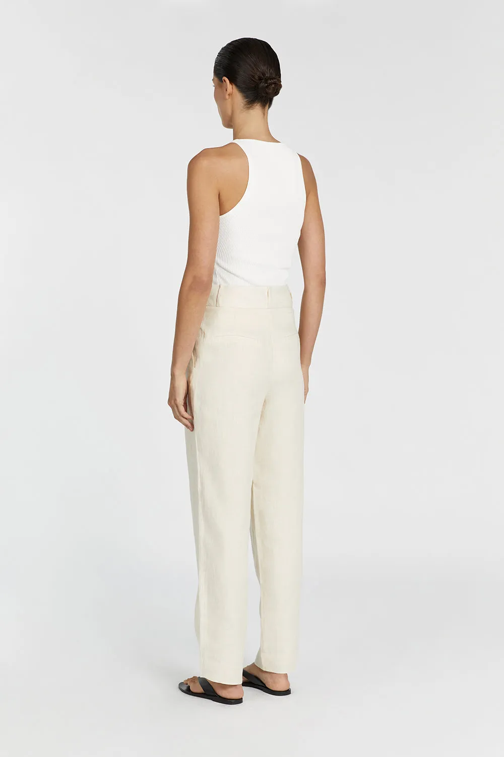 INDY BUTTER LINEN PANT