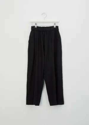 Linen & Rayon Pull On Trousers