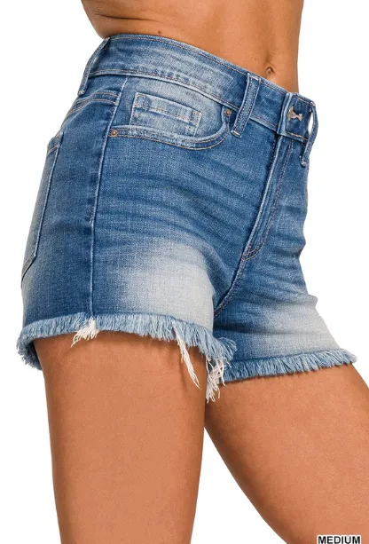 Mae MR Denim Shorts