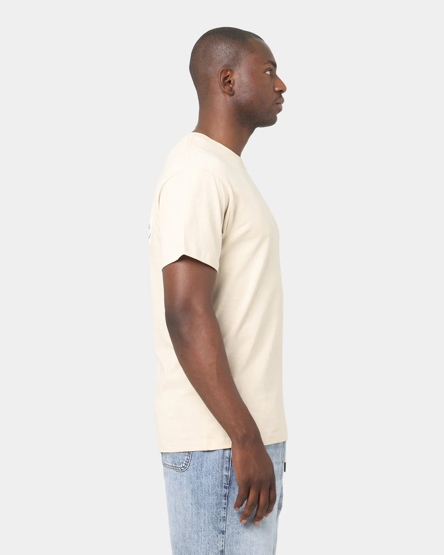 Mitchell & Ness Los Angeles Lakers Team Tonal Logo Short Sleeve T-Shirt Clay