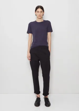 News Edit Cotton Trousers — Black