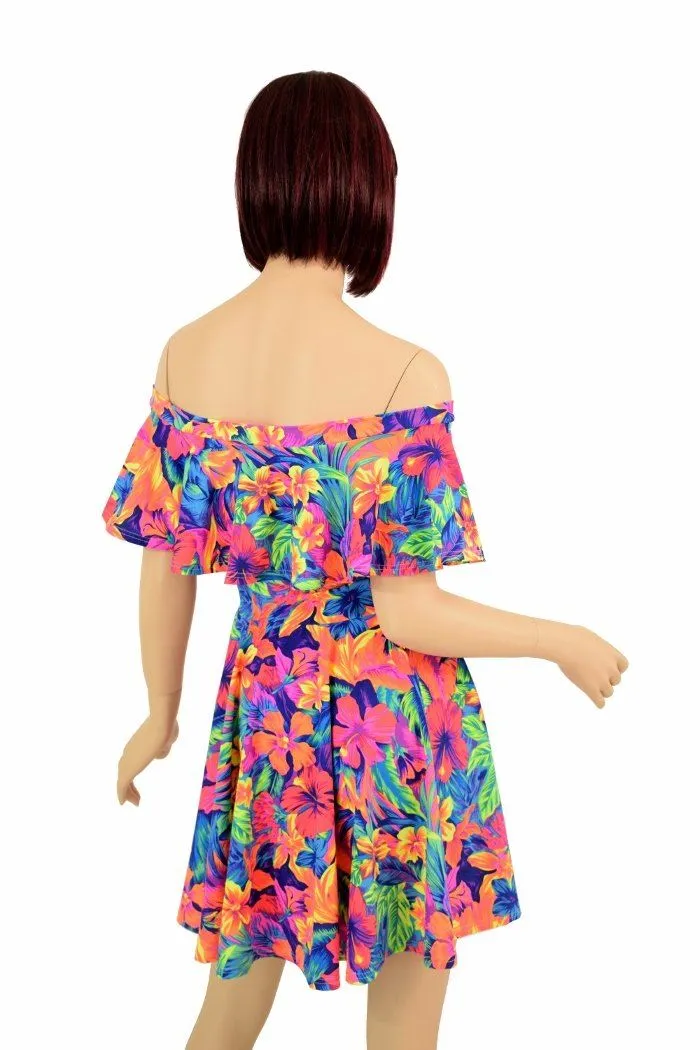 Off Shoulder Skater Dress