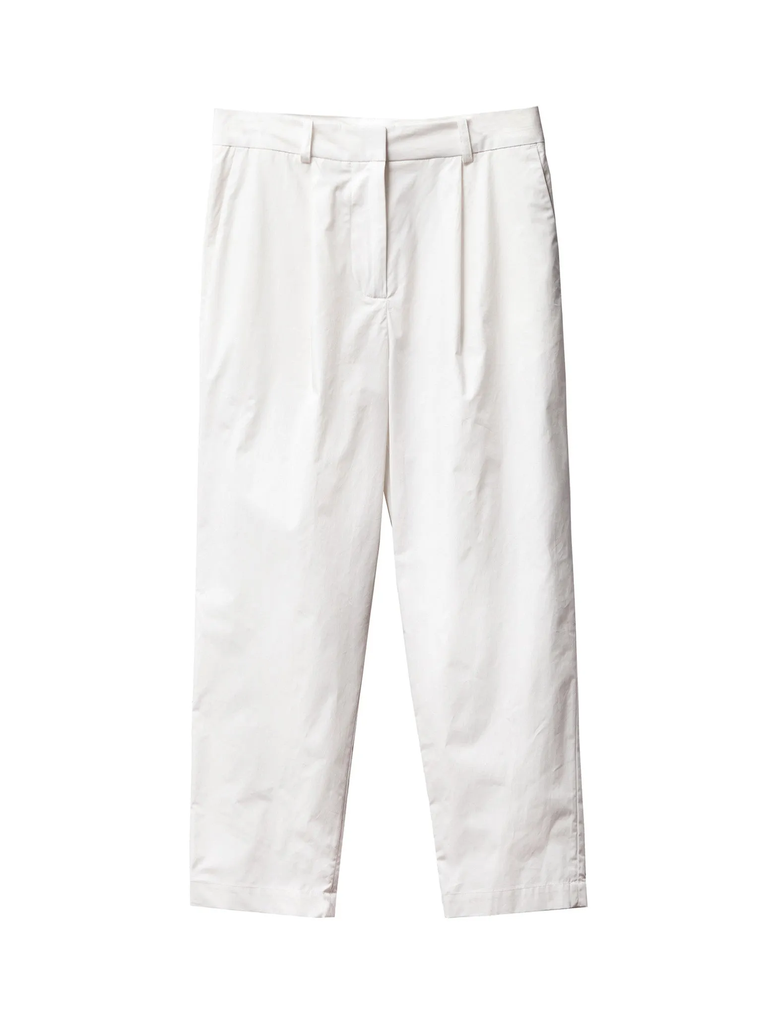 Onno Poplin Trouser Natural