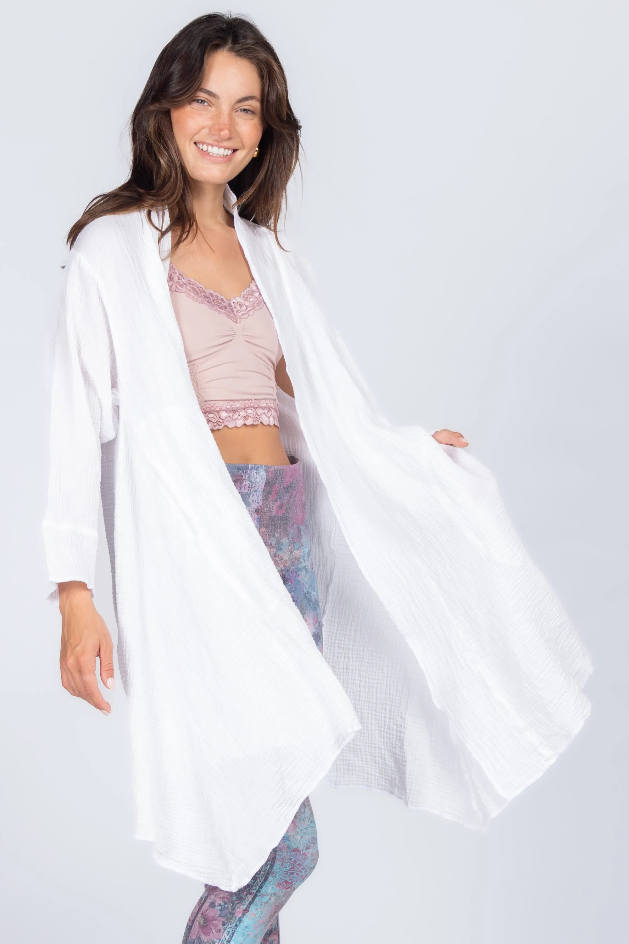 Oversized Dolman Sleeve Cardigan