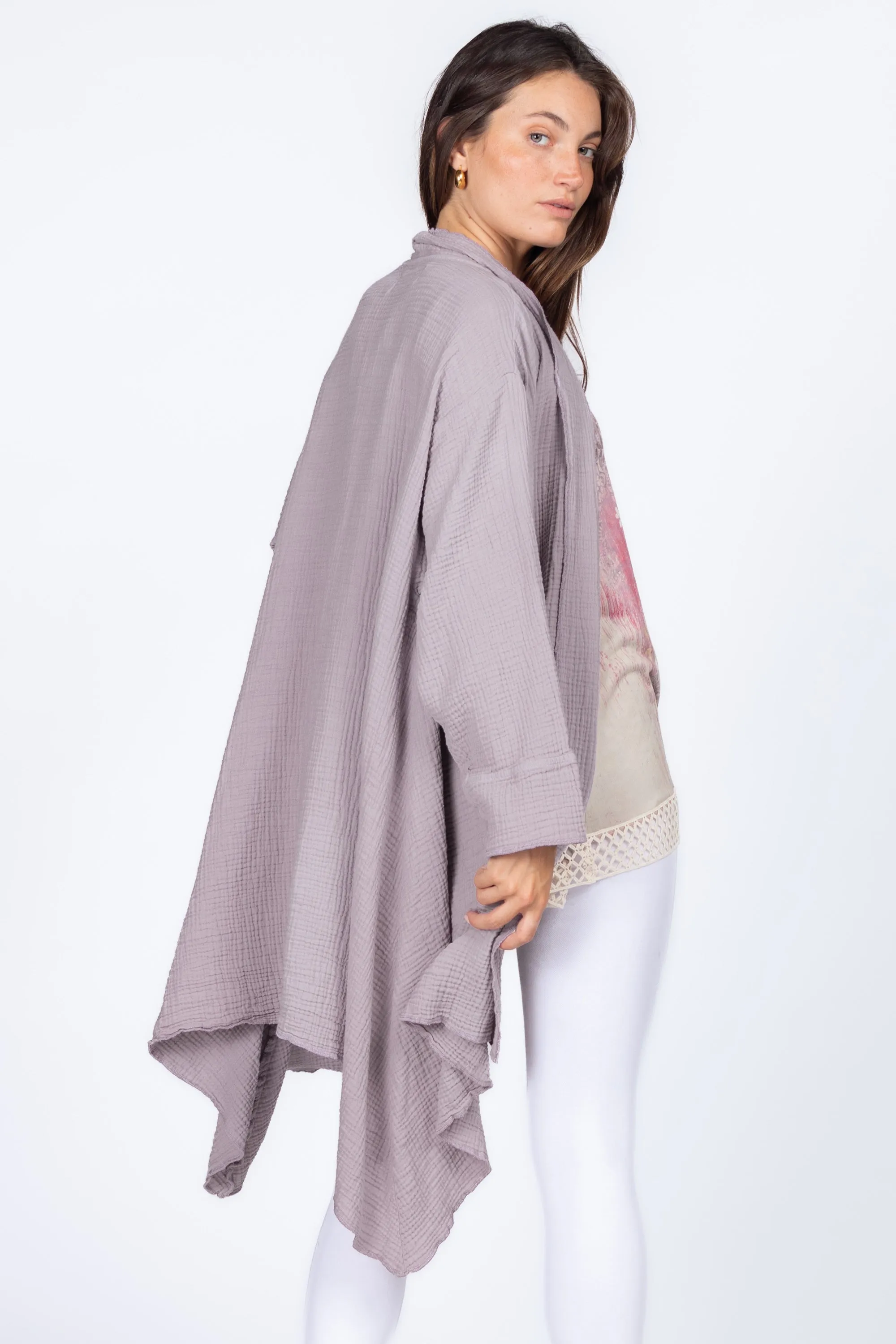Oversized Dolman Sleeve Cardigan