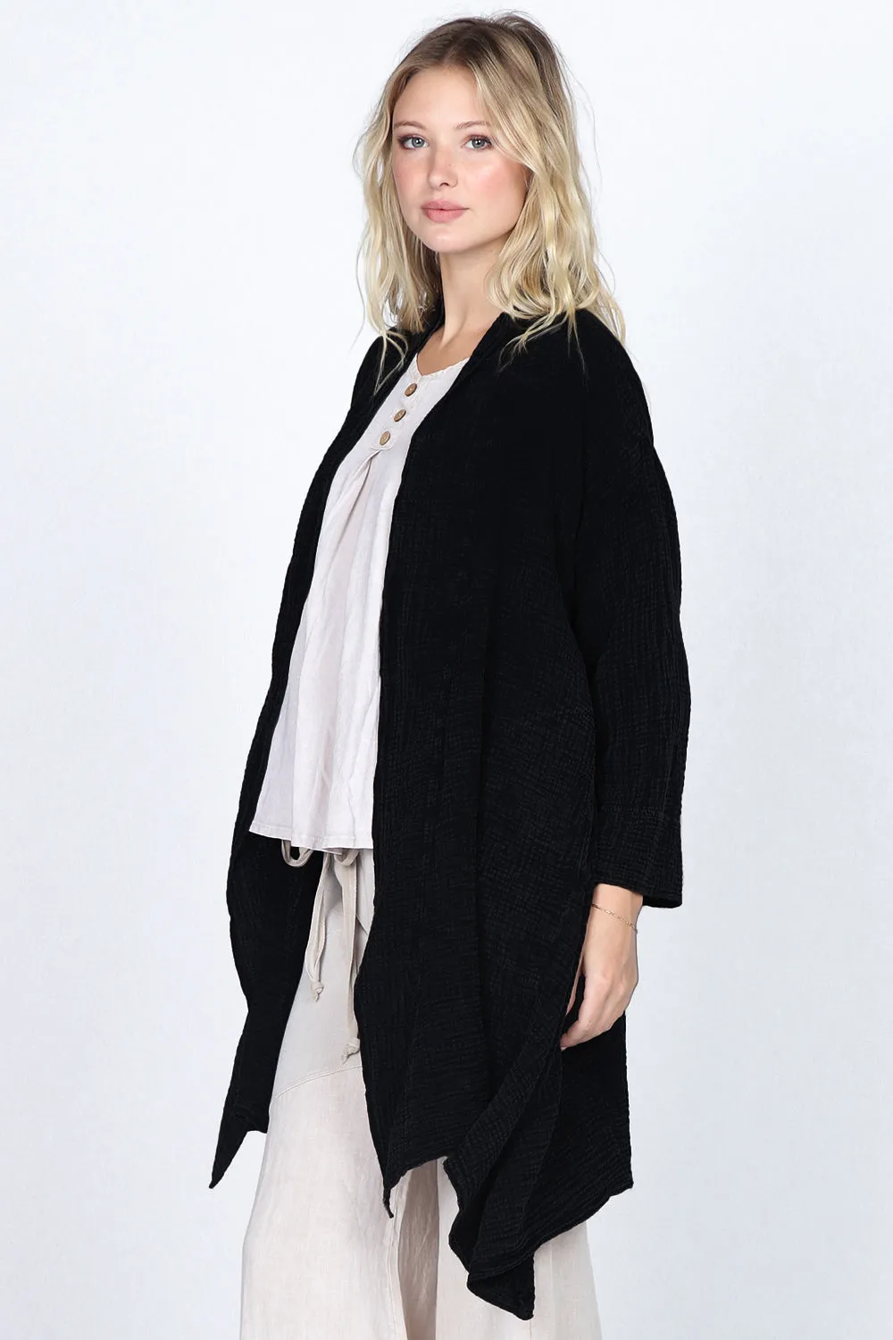 Oversized Dolman Sleeve Cardigan