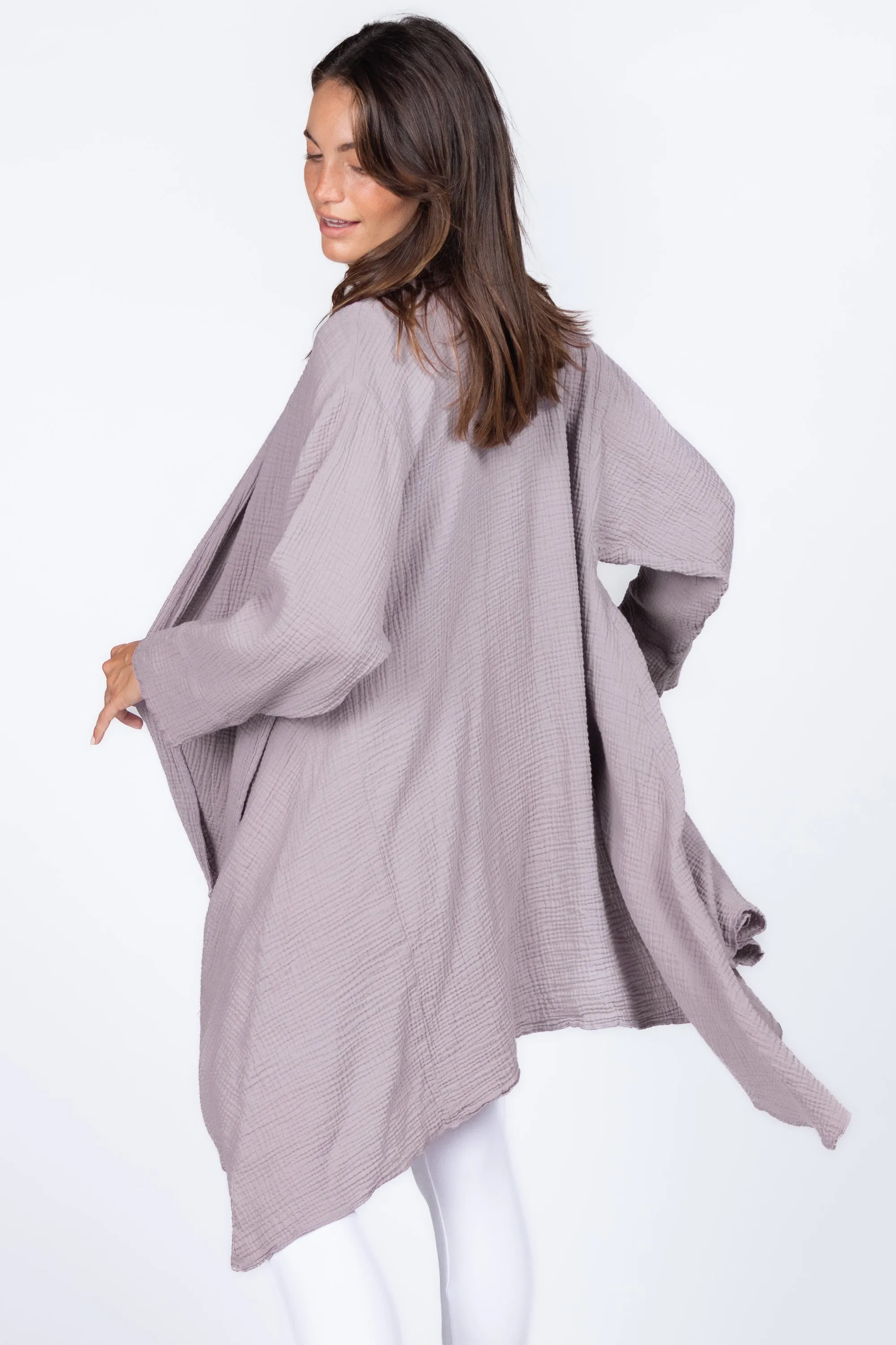 Oversized Dolman Sleeve Cardigan