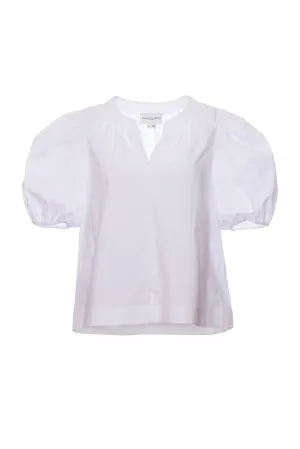 Puff Blouse - White