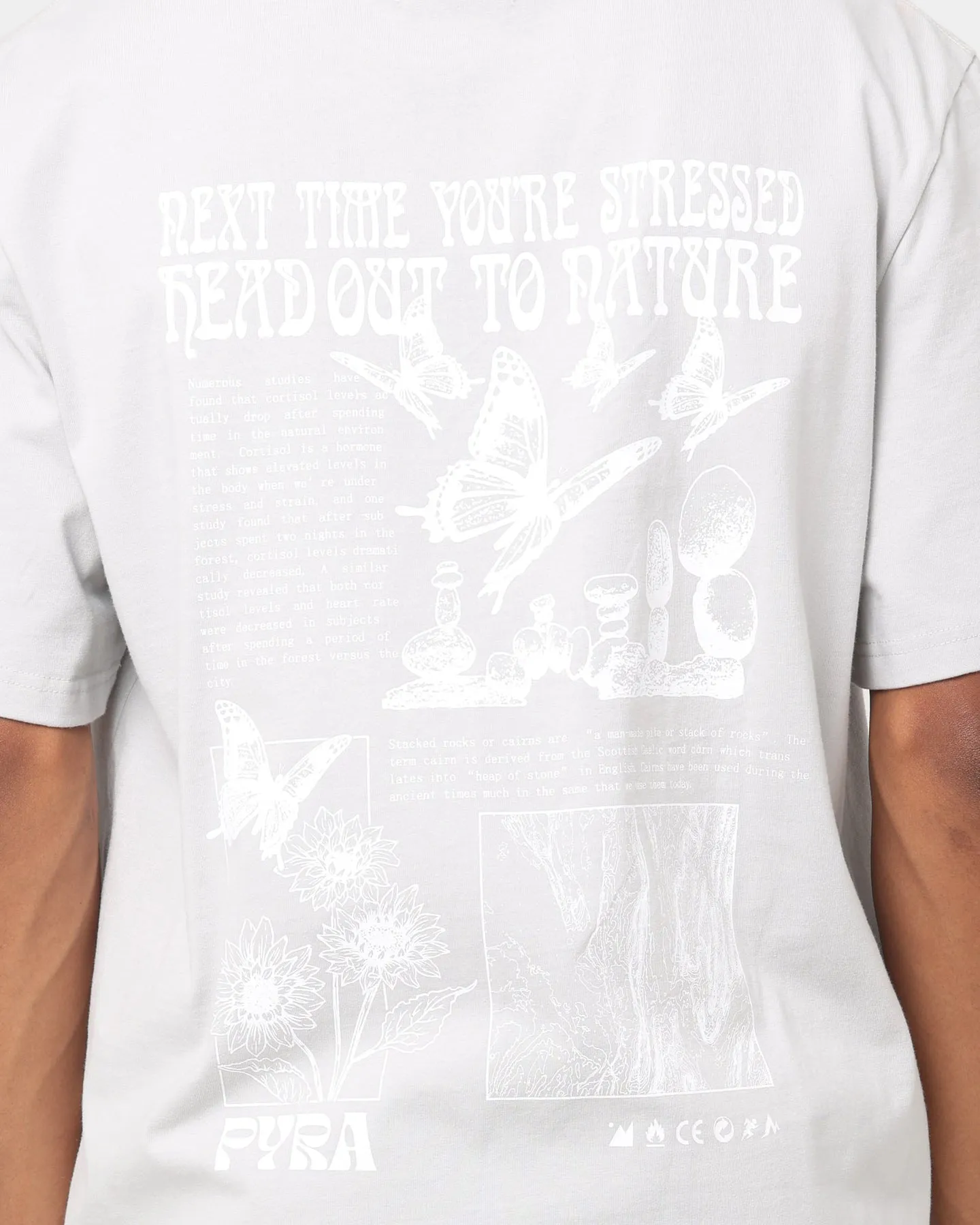 PYRA Nature Graphic T-Shirt Mint