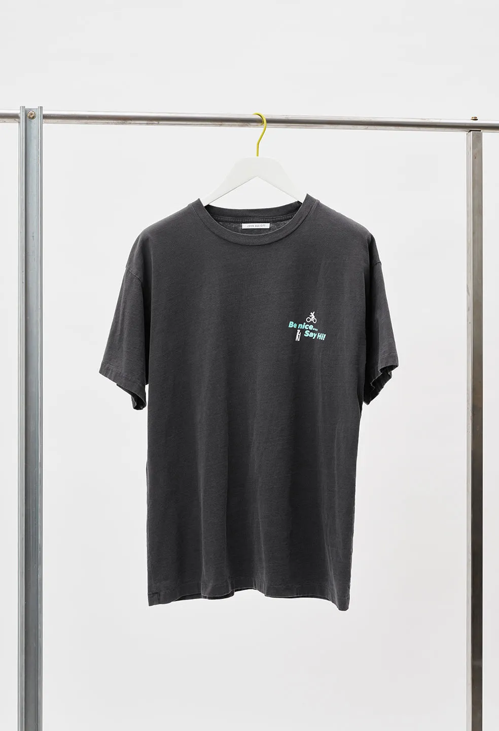 Share The Trail University Tee / Washed Black