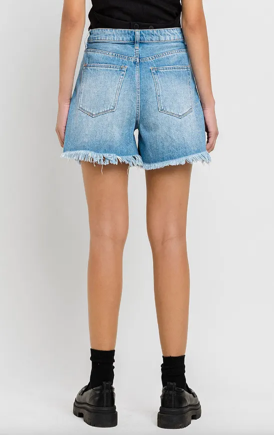 Sienna Super High Rise Pleated Shorts - Final Sale 50% off in cart