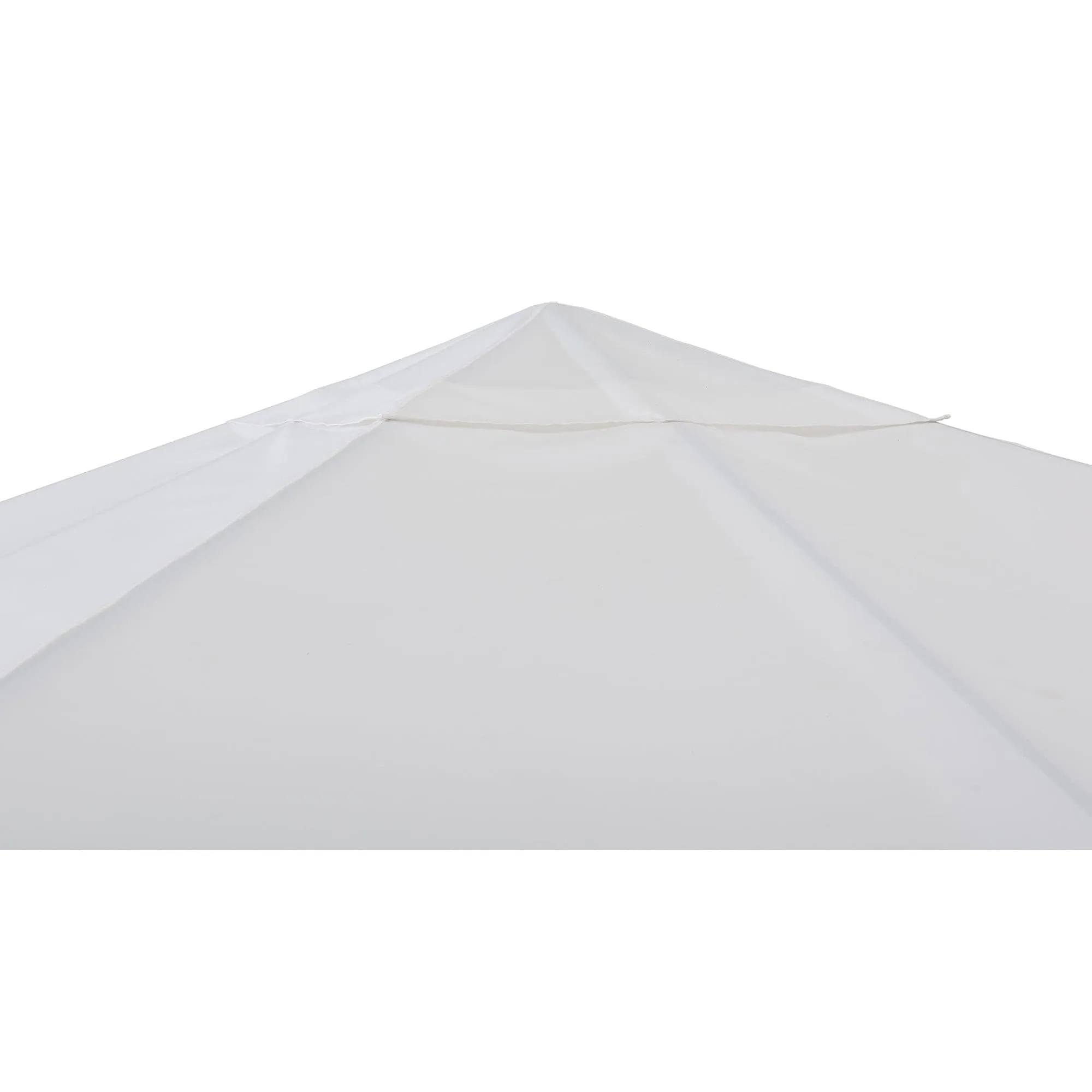 SUNJOY 10x10 White Gazebo with Curtain and Netting