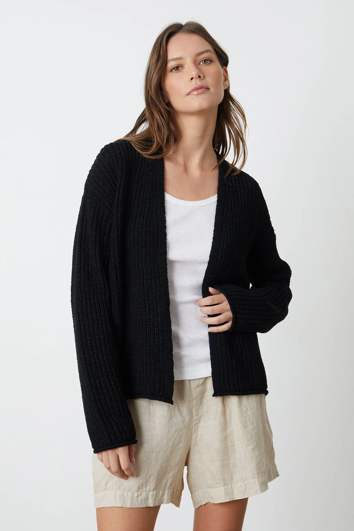 TERRAH OPEN FRONT CARDIGAN