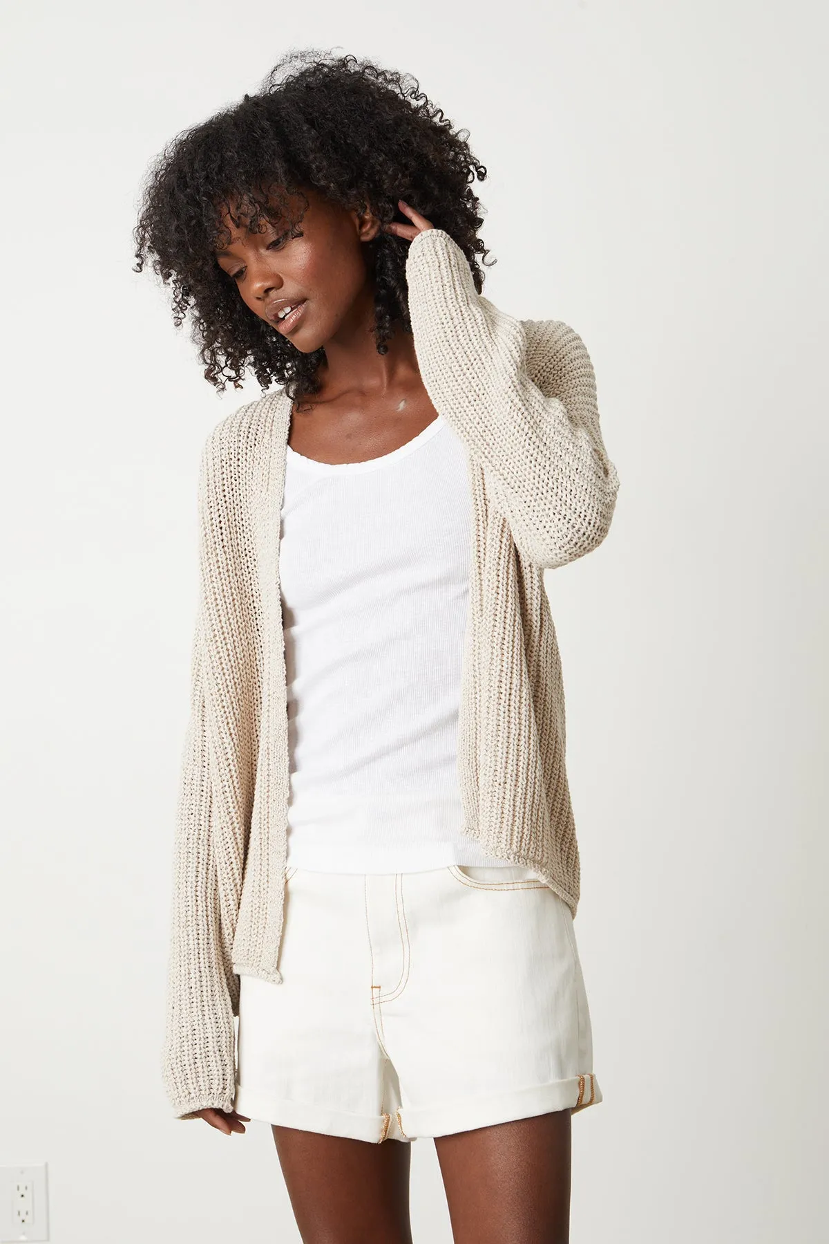 TERRAH OPEN FRONT CARDIGAN