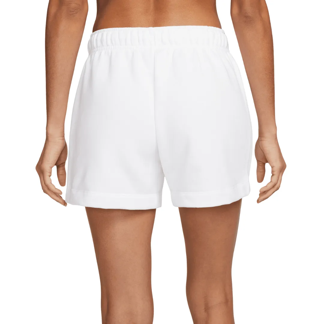 Women's Nike Sportswear Club Fleece Shorts - White