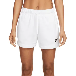 Women's Nike Sportswear Club Fleece Shorts - White