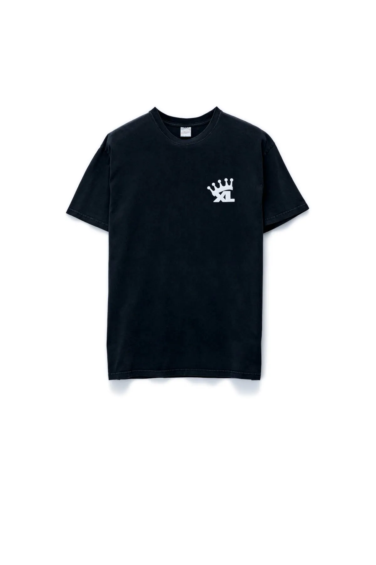 XL CROWN TEE - PIGMENT BLACK